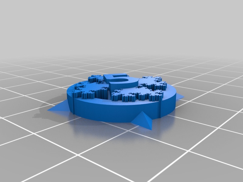 Miniatura 2 do modelo 3D Keyforge Tokens