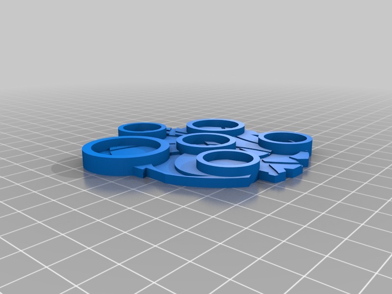 Miniatura 8 do modelo 3D Keyforge Tokens