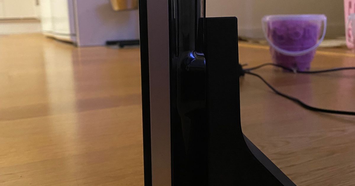 Stand for Samsung TV by Looxoor | Download free STL model | Printables.com