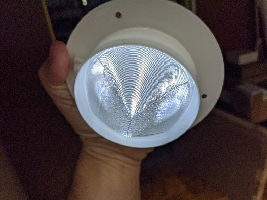 Diffusor for solar gutter light — thumbnail 5