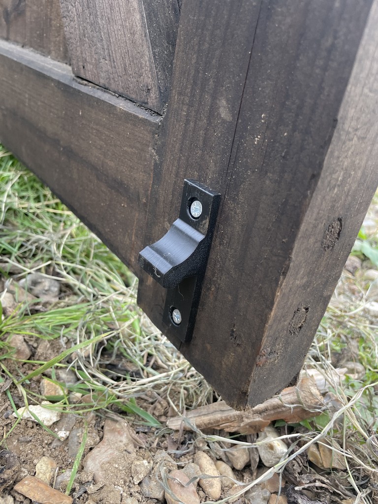 Miniatura 3 do modelo 3D Gate catch 