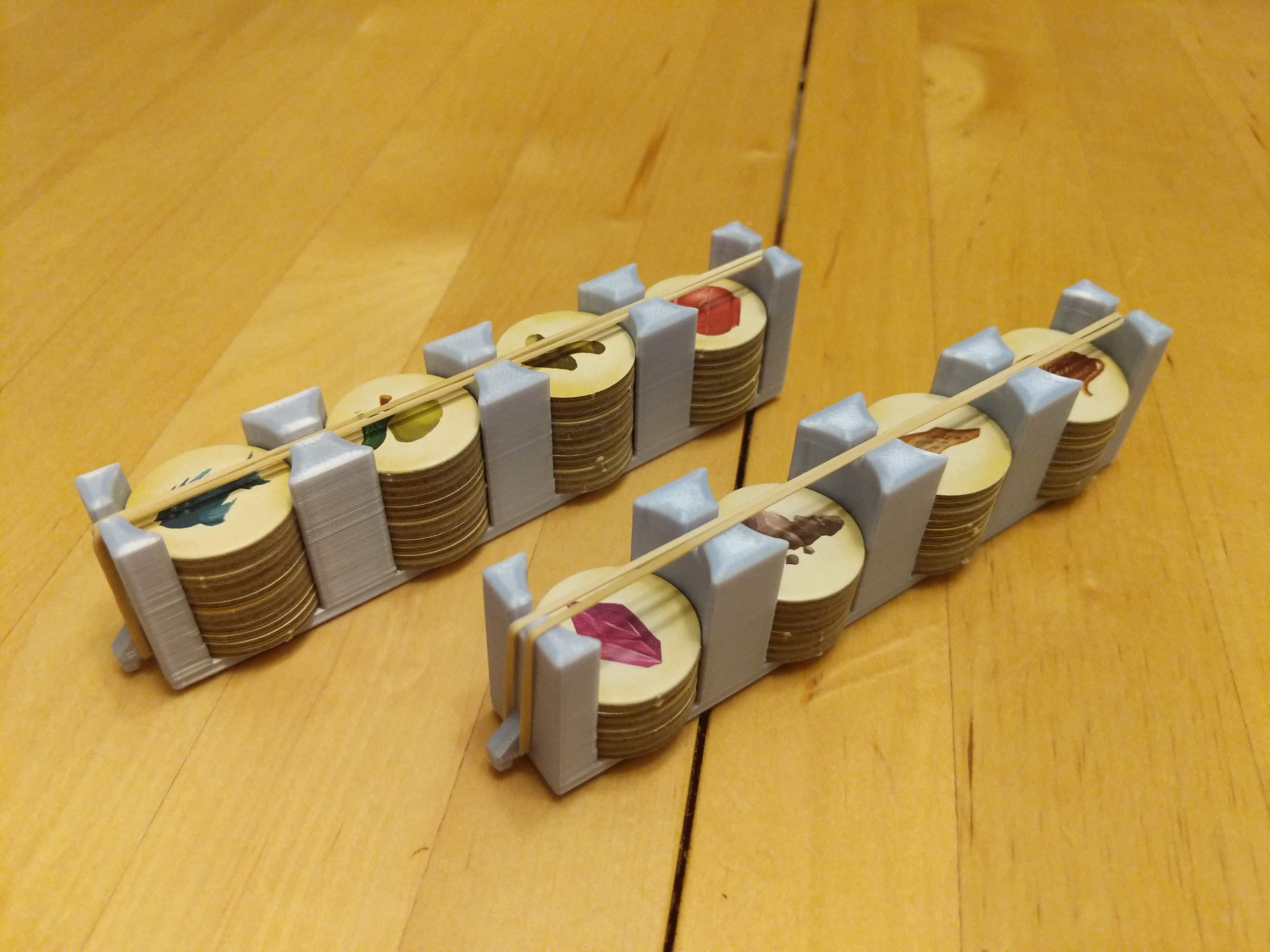 Above & Below Board Game Token Organizer