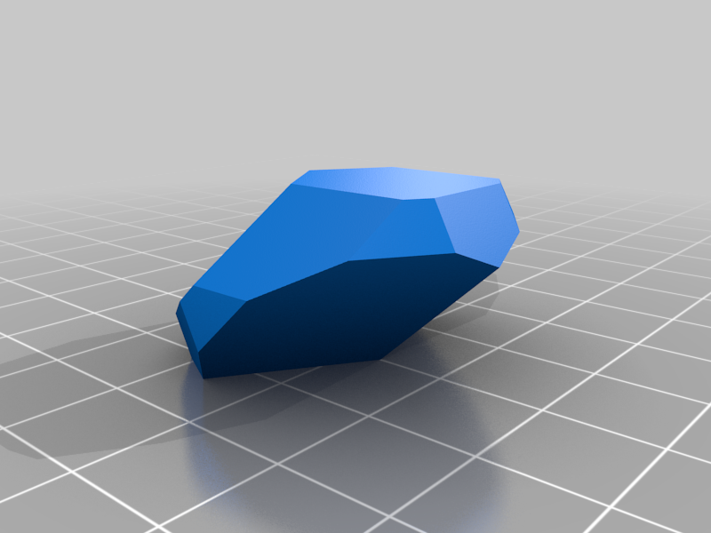 Miniatura 62 do modelo 3D Dana Crystal Models - hexagonal/trigonal
