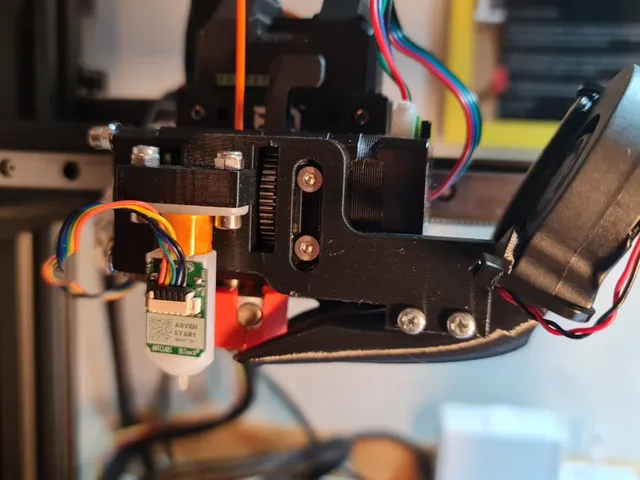 BIQU H2 5015 Fan Duct with BLTouch