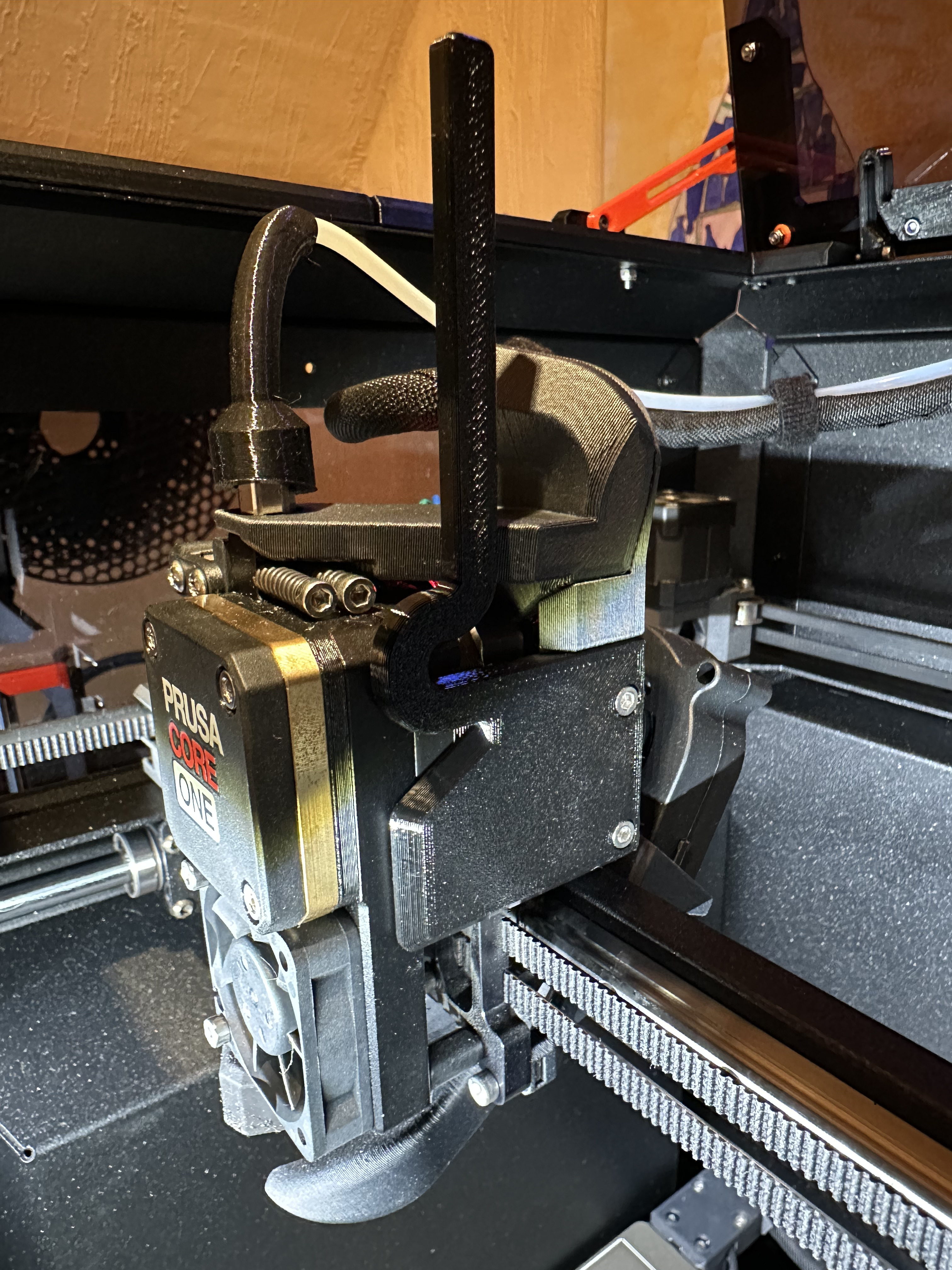 Prusa CoreONE+ X Top Panel Door Mod