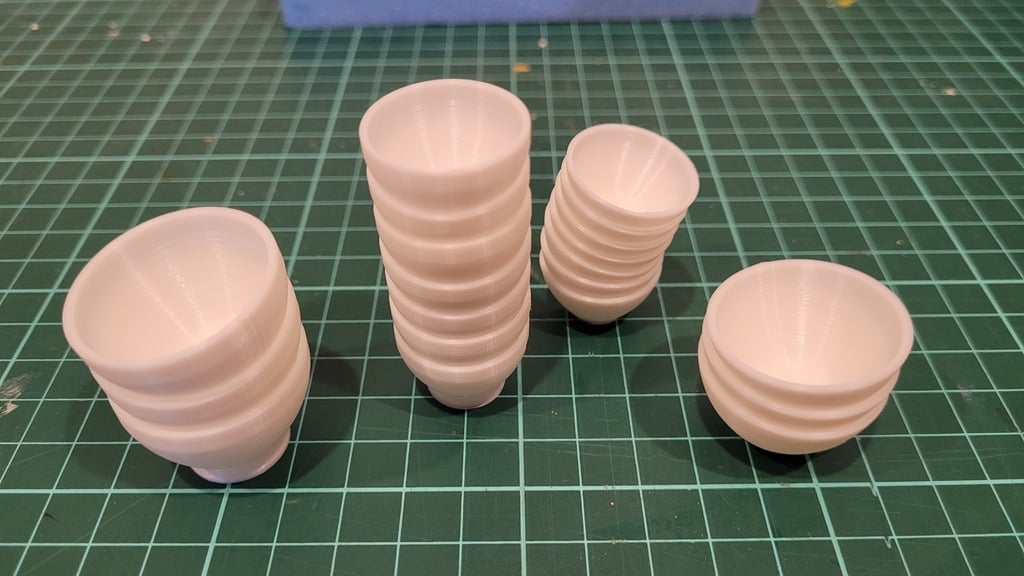 Stackable Paint Mixing Cups