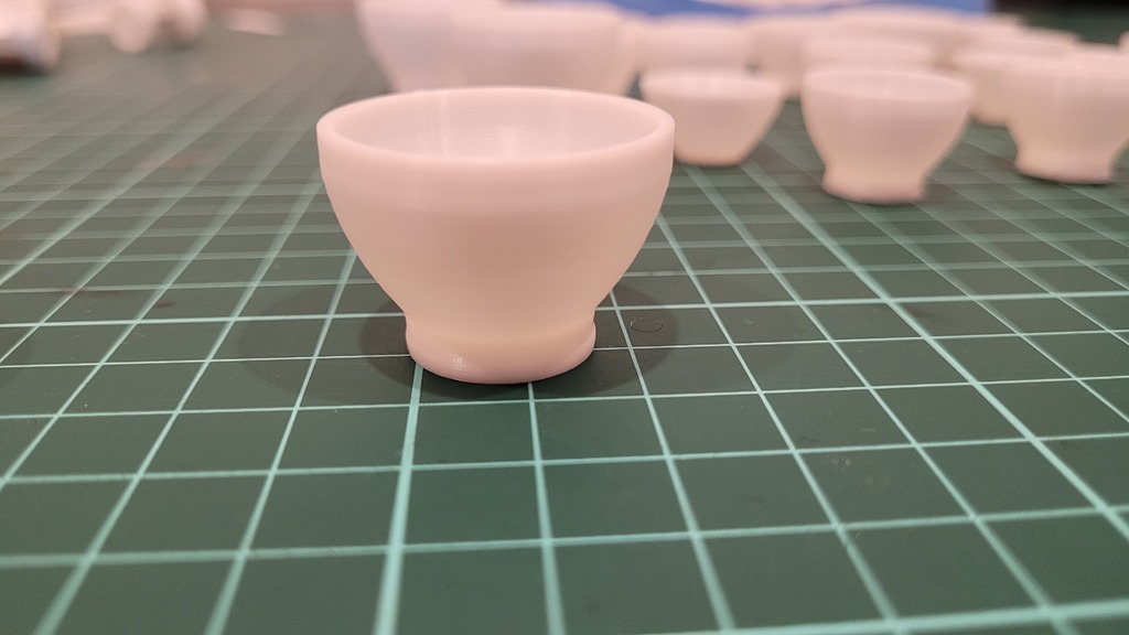 Miniatura 8 do modelo 3D Stackable Paint Mixing Cups