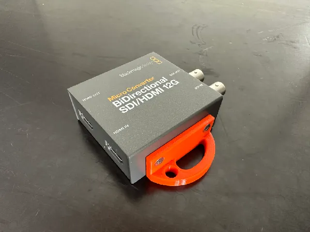 Blackmagicdesign Micro Converter BiDirectional SDI/HDMI 12G mounting attachment