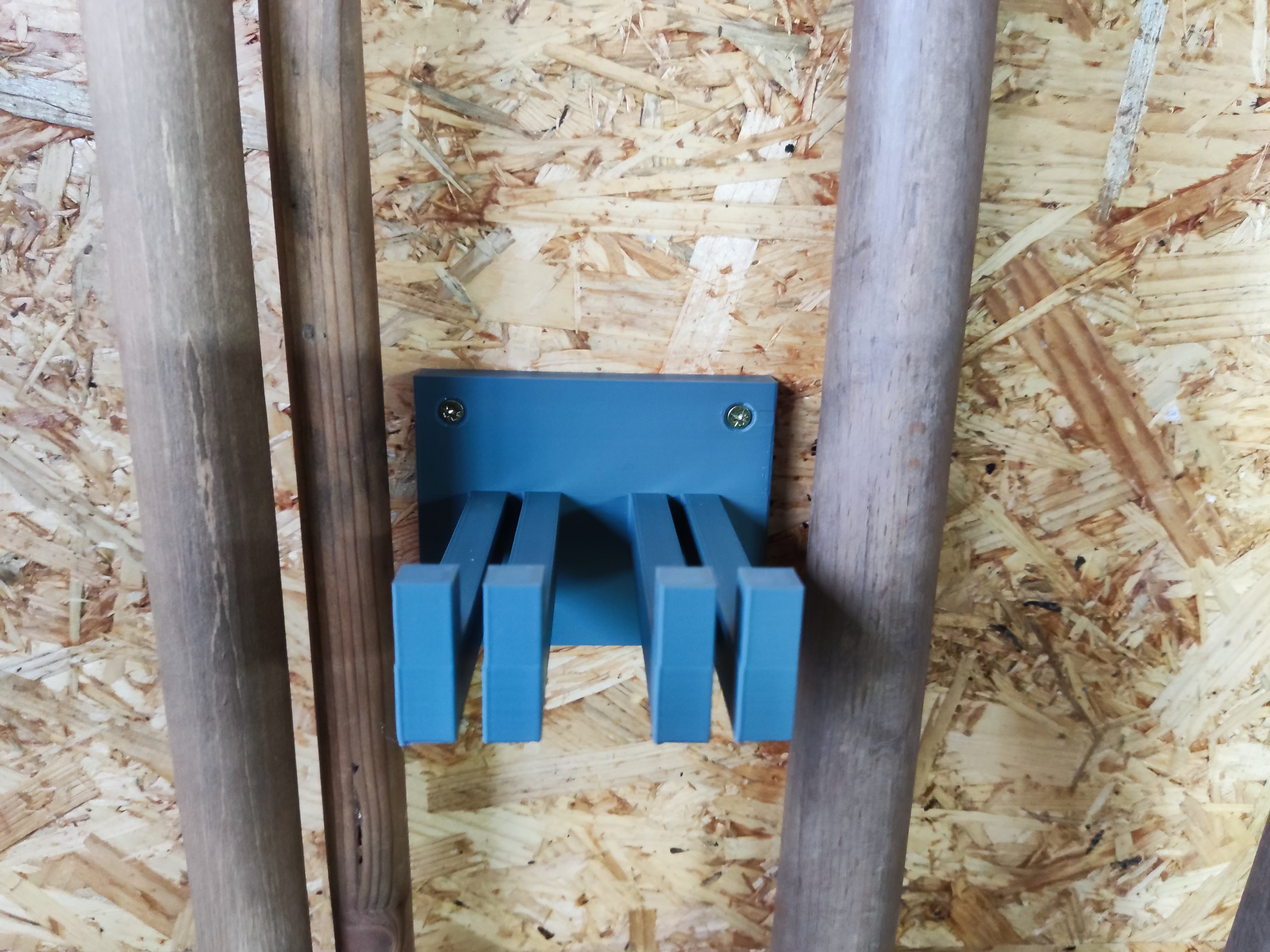 Grill fork holder