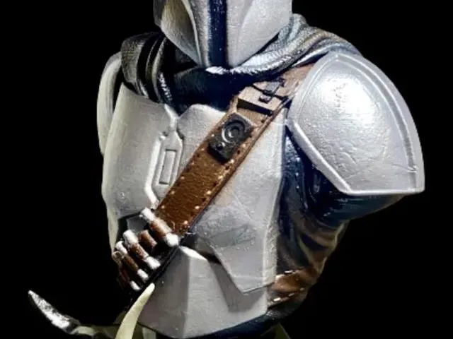 Mandalorian Bust - Star Wars 3D Models - Support Free and No infill Remix