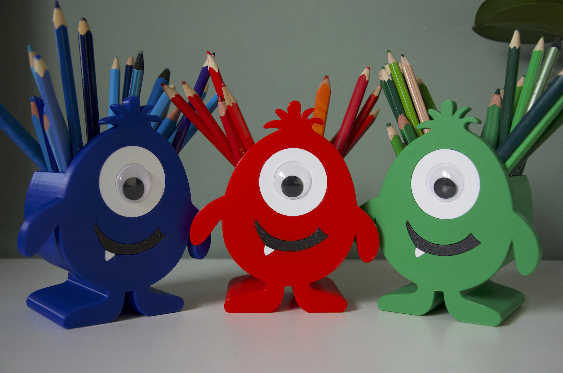 Miniatura 2 do modelo 3D Pen Box - Monster A