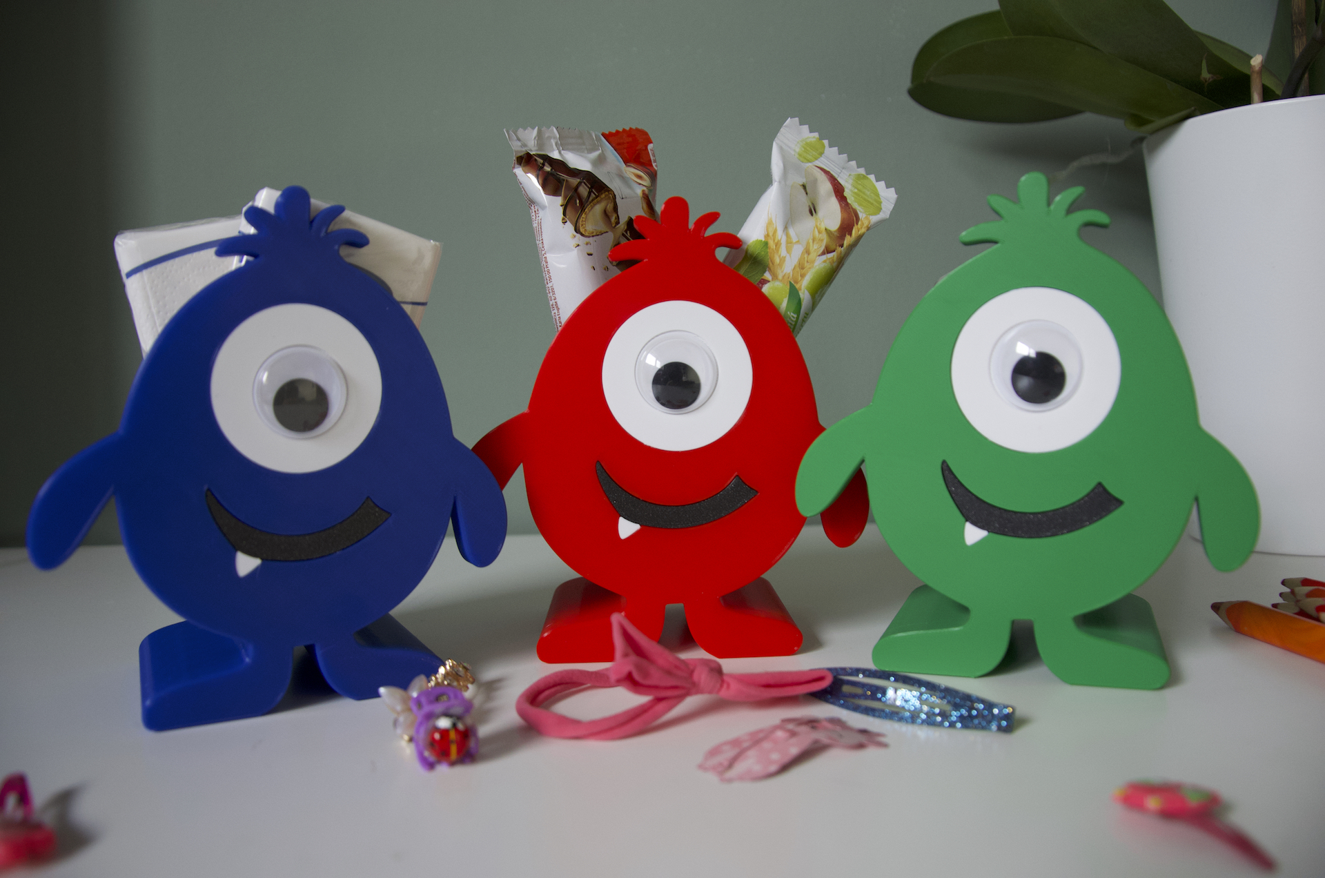 Miniatura 3 do modelo 3D Pen Box - Monster A
