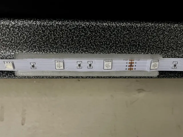 Magnetic LED Track 100mm - 45 degree Tilt