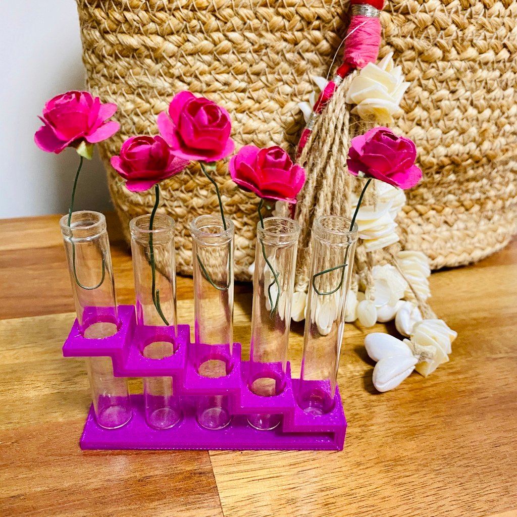 V-Tube (a test tube display)