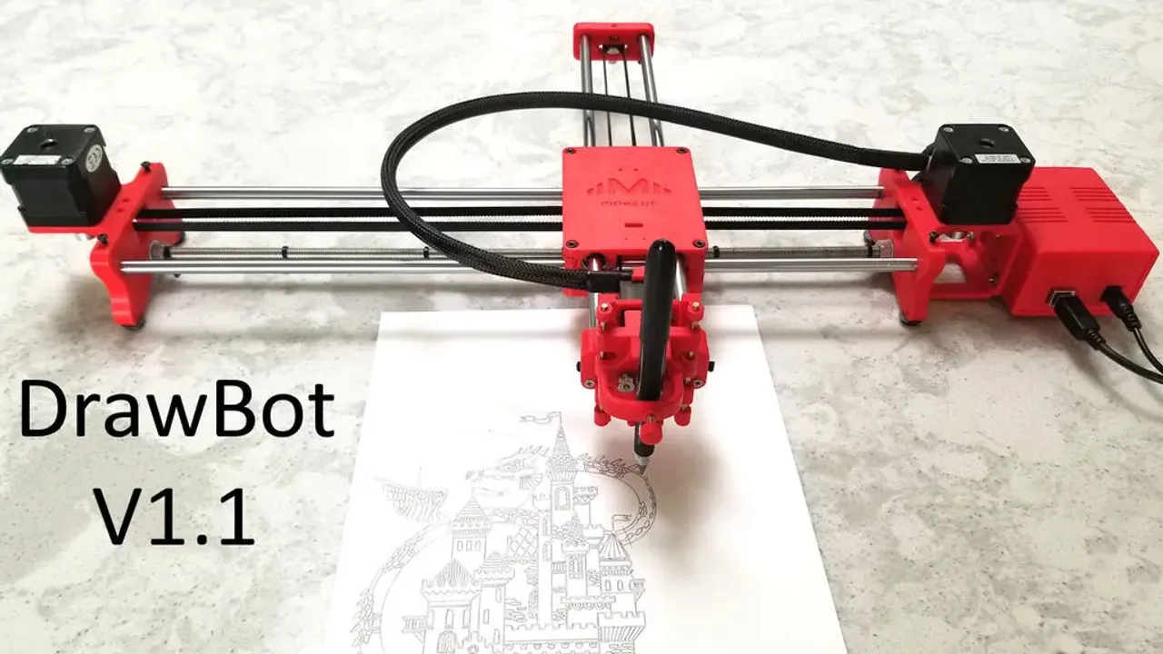 CNC Drawing Machine | DIY 3D Printed Arduino based Drawing Machine | 2022 -  YouTube