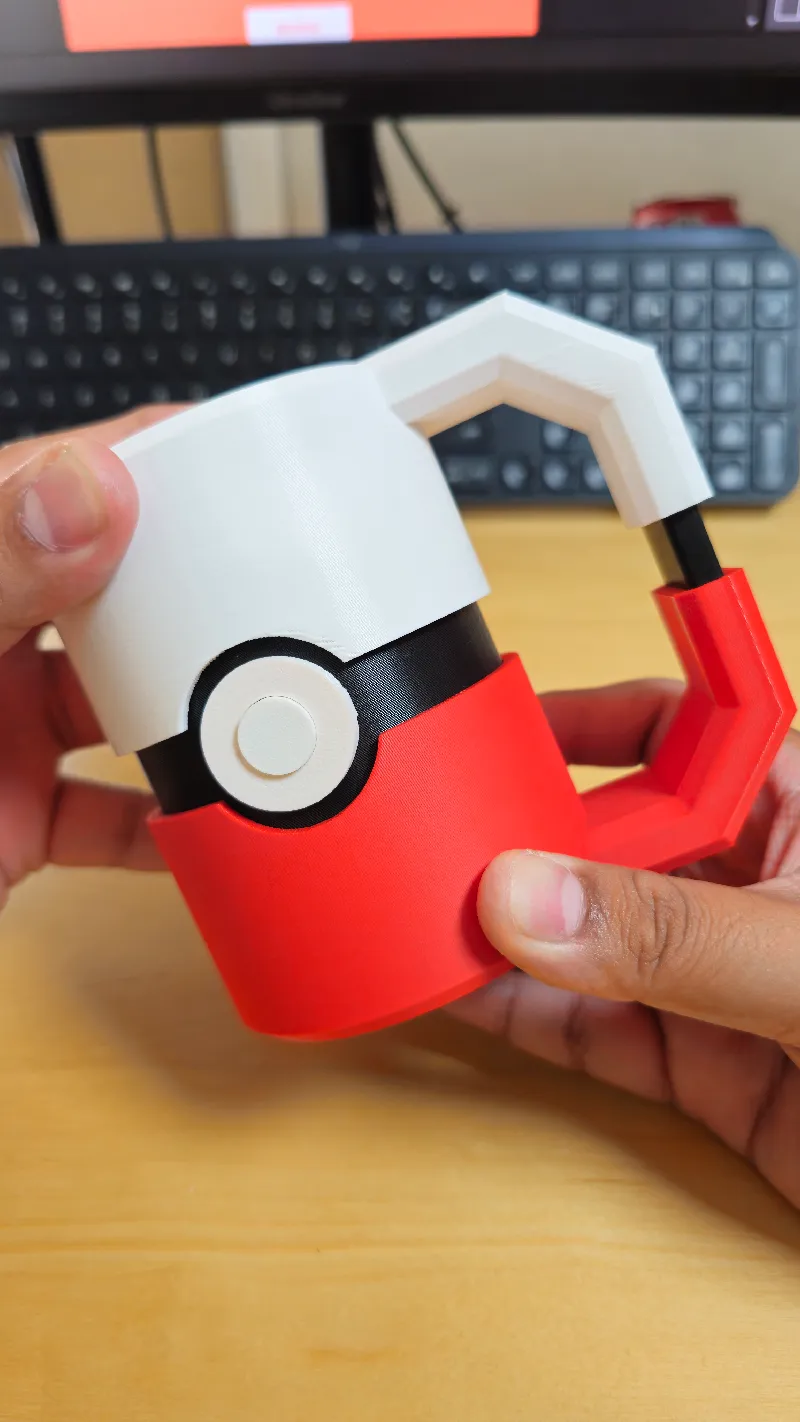 Can Holder - 7.5oz, Pokeball Themed by MDZ_3D | Download free STL model ...