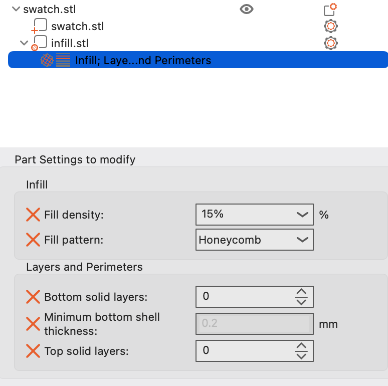 Gridfinity Infill Sample Card Swatch by macro | Download free STL model ...