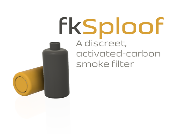 fkSploof - Activated Carbon Sploof | Discreet Smoke Filter