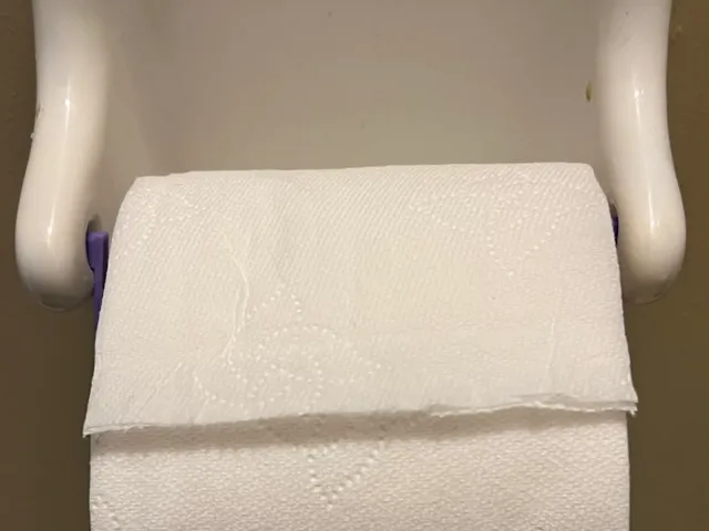 Large Toilet Paper Roll Extender - Simple