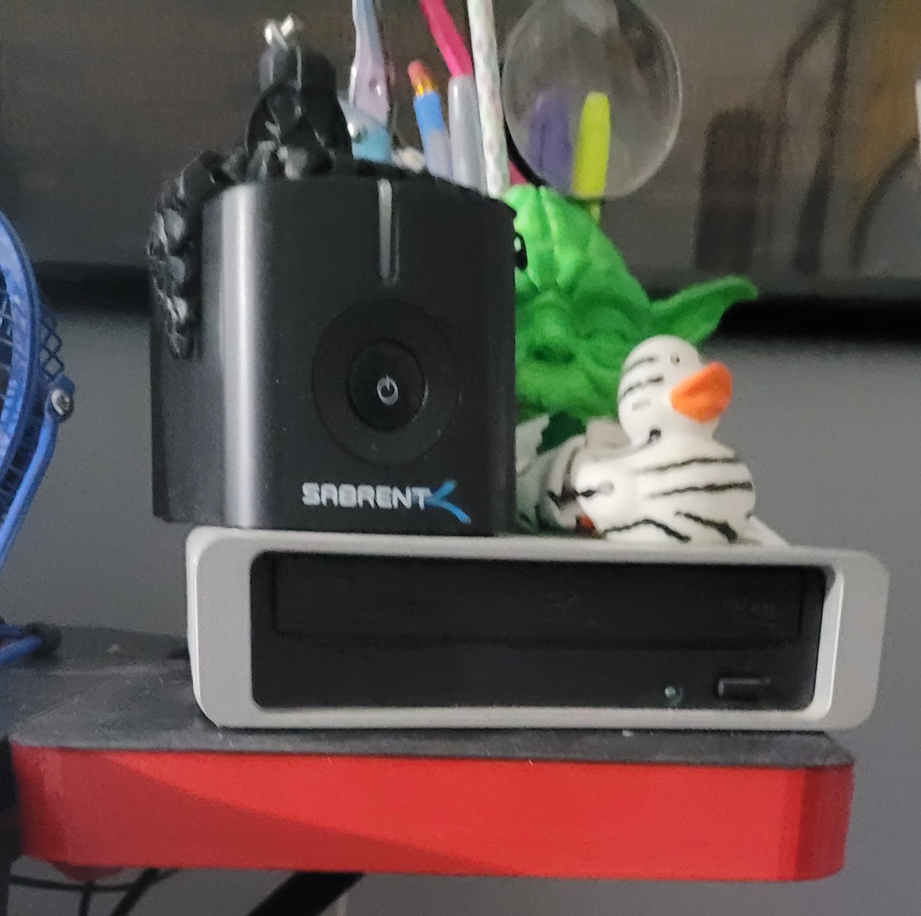 desk extension for dvd drive