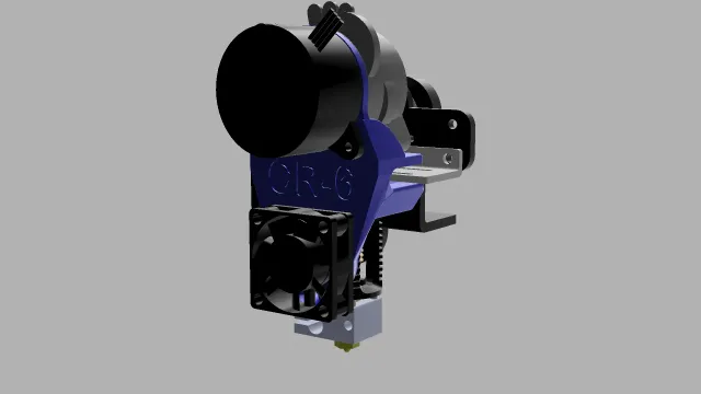 CR-6 LGX Lite and Dragon Direct drive mount to the CR6 strain gauge