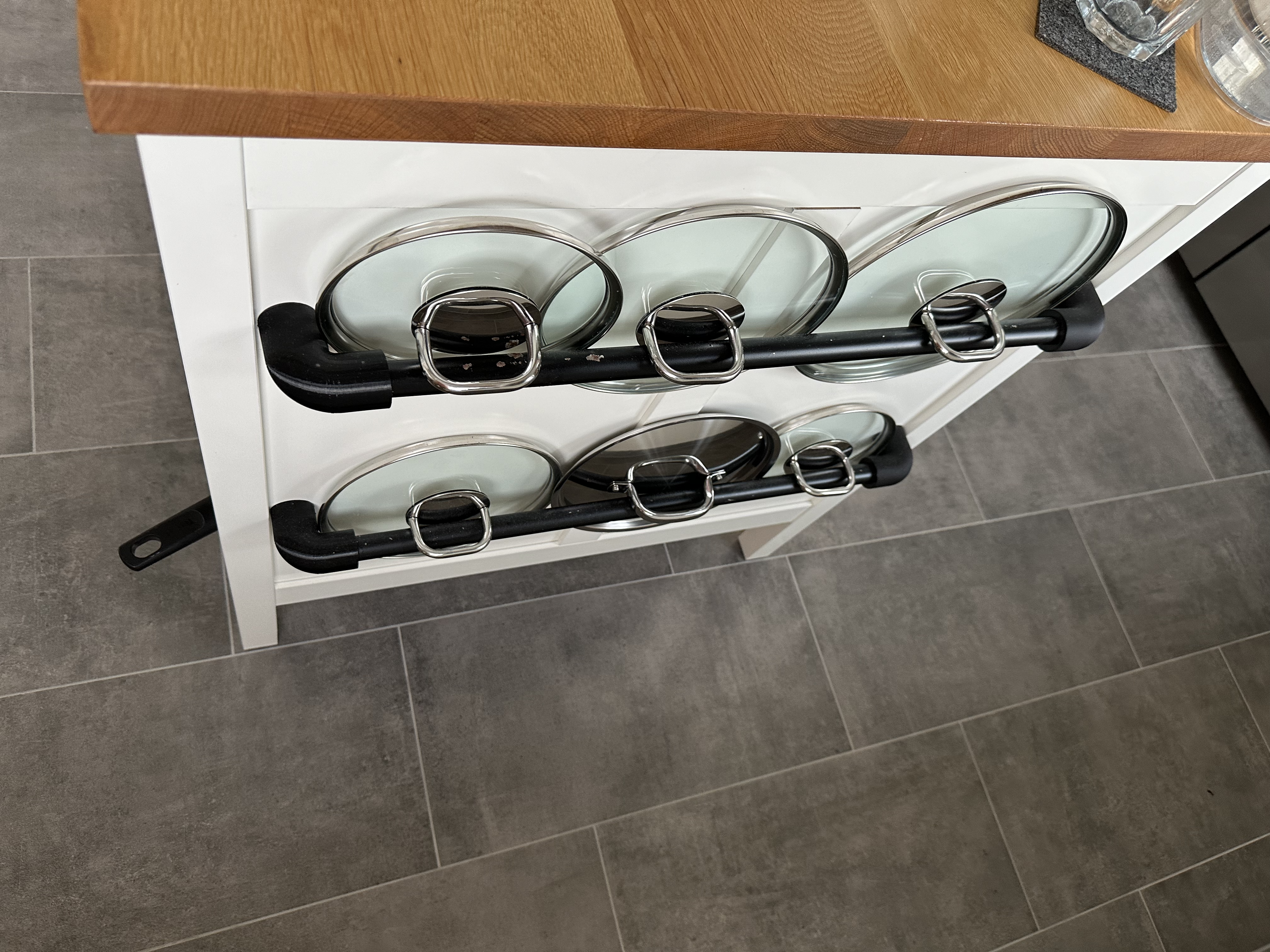 Cooking pod cover mount for IKEA TORNVIKEN