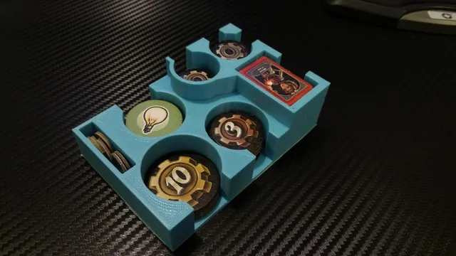 Deck and Piece holder for Steampunk Rally - Remix