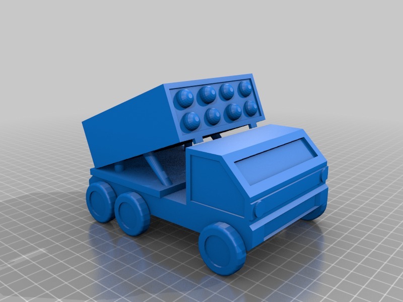 Rocket model from Advance Wars da Kickbut101 | Scarica il modello STL ...