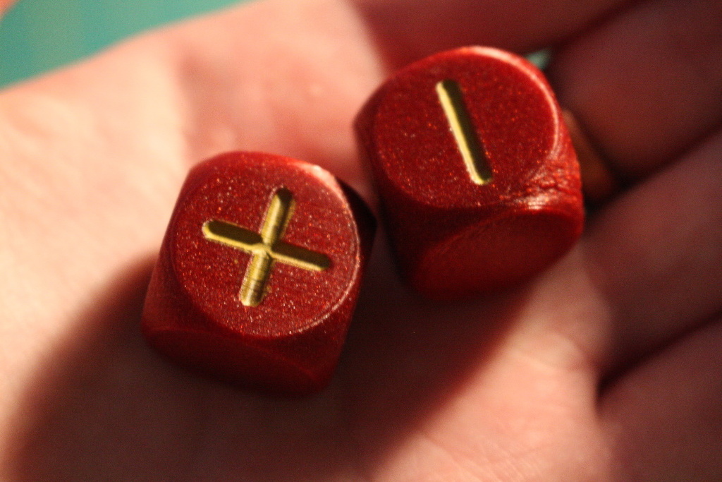 Fate/Fudge dice
