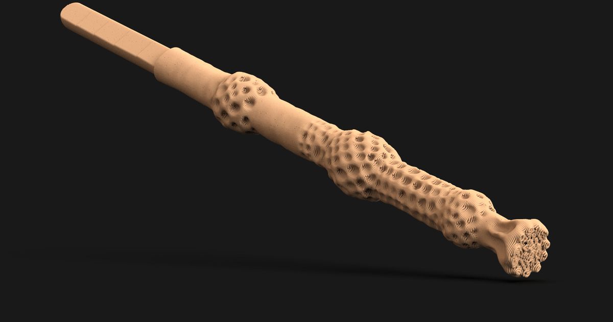 Learn to Make Harry Potter Elder Wand in Blender 2.9 