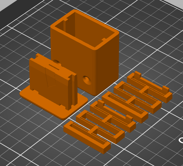 Filament cutter with printed spring by the_ress | Download free STL ...