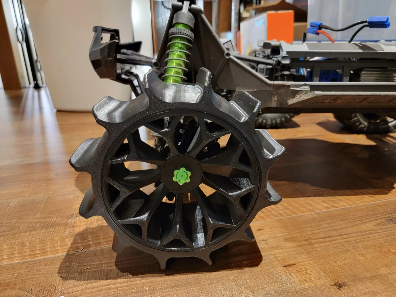 STL file Traxxas X-Maxx Wheel Cover 🛞・3D print design to