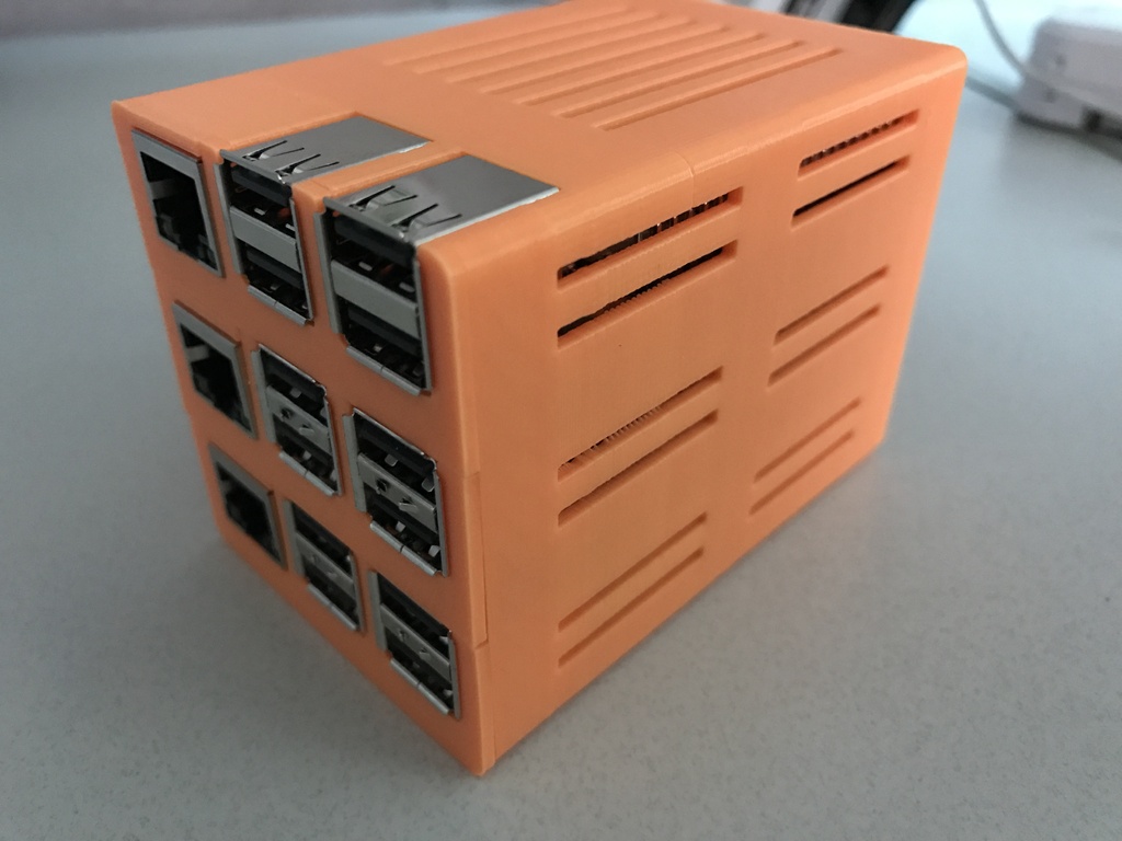 Miniatura 8 do modelo 3D Raspberry Pi 2/3 Tower