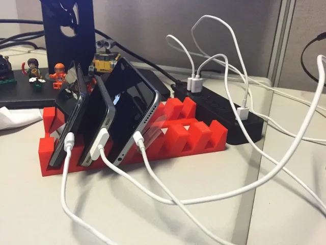 Multiple device charging stand