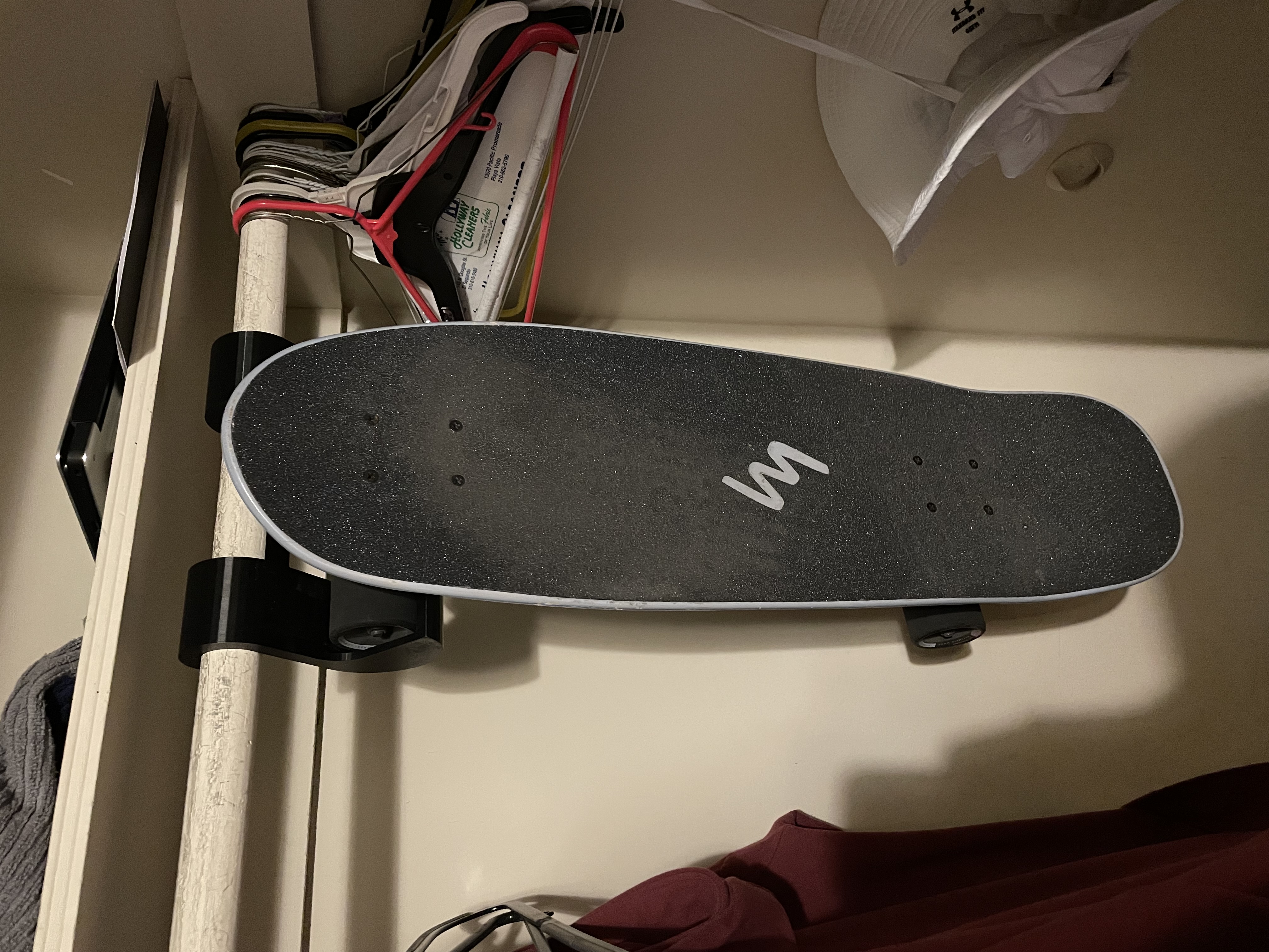 Closet Longboard Hanger