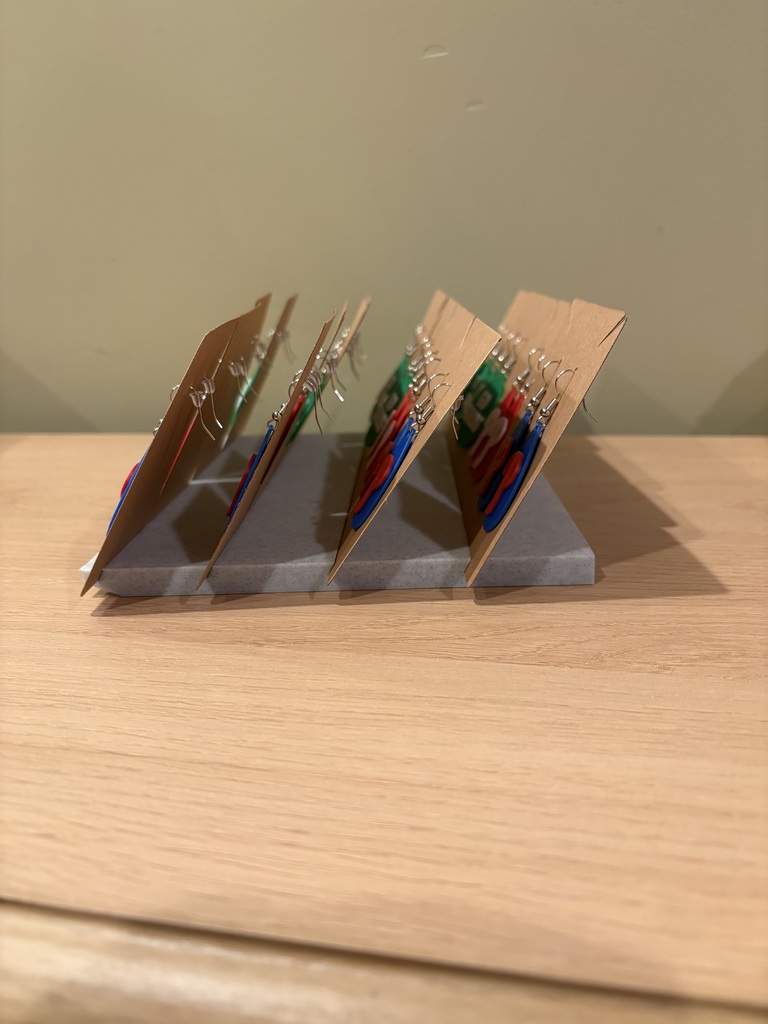 Miniatura 5 do modelo 3D Earring card display stand
