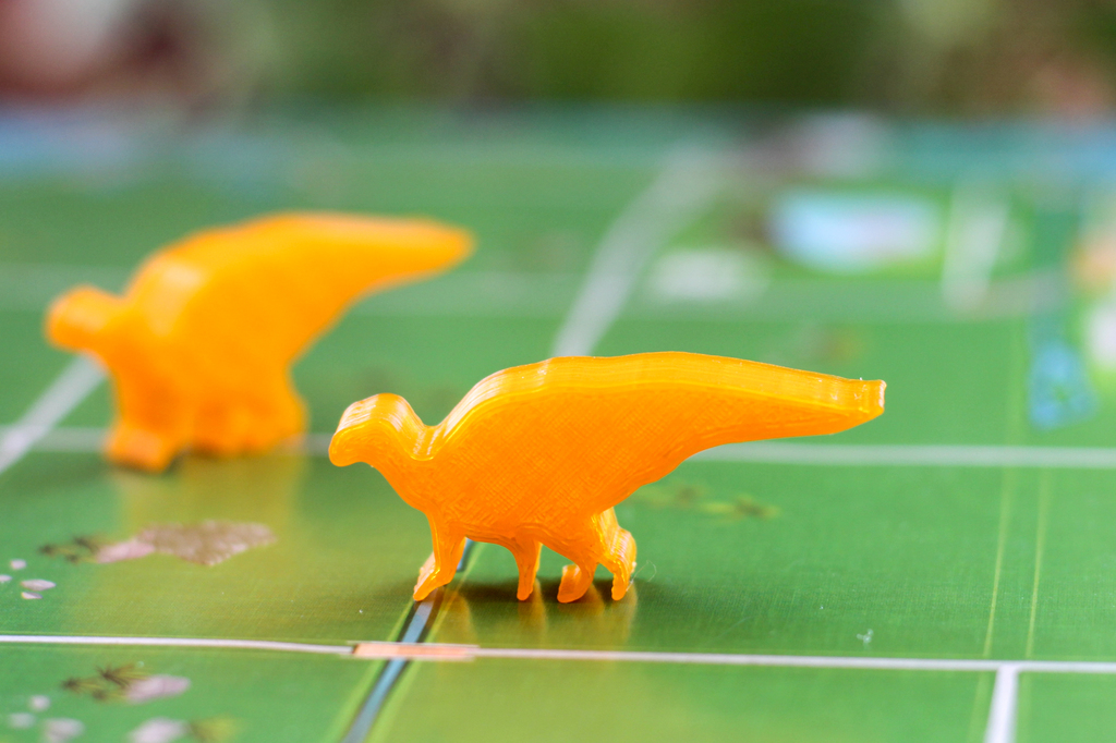 Dinosaur Island Meeple - Hadrosaurus