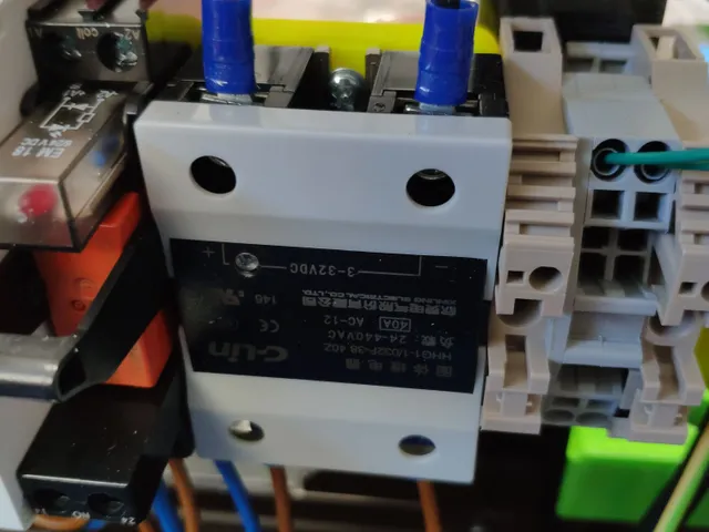 SSR DIN rail mount