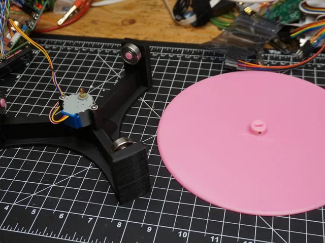 Photo or Video Turntable - Motorized - 608 Bearing