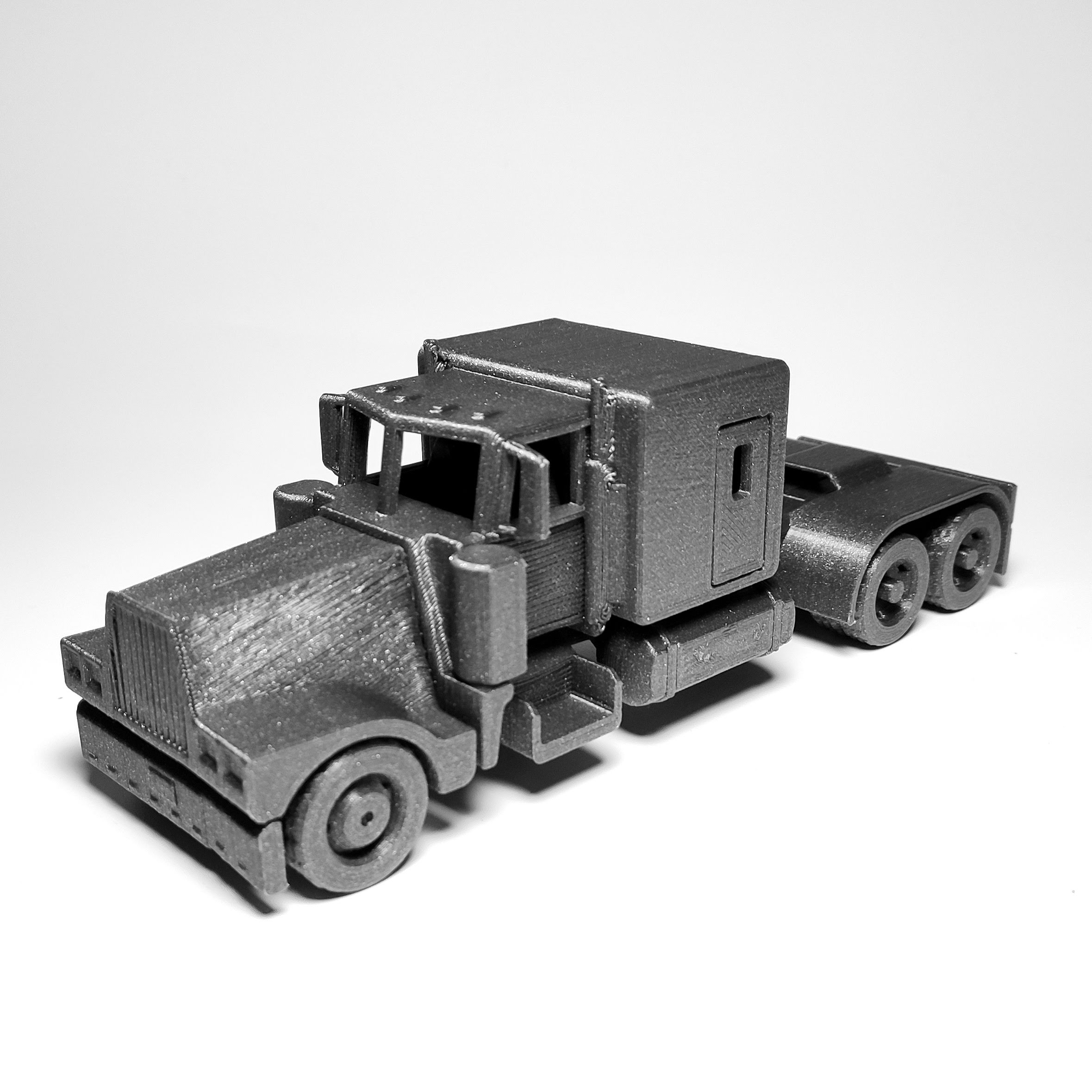 Print in Place Peterbilt 359 Truck
