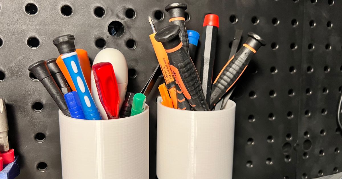 Pegboard Cup by Wittless Download free STL model