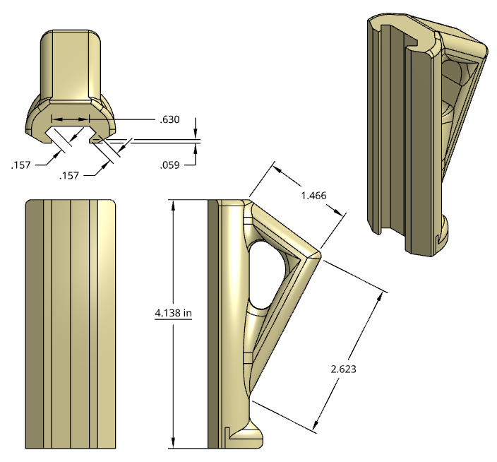 Angled foregrip — thumbnail 3