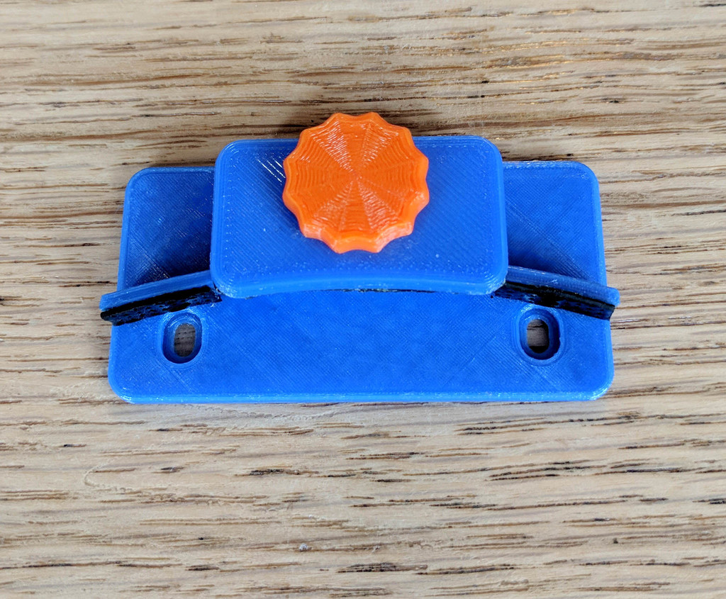 Anycubic Kossel Linear Plus Glass Bed Clamp by PeterH1500 | Download ...