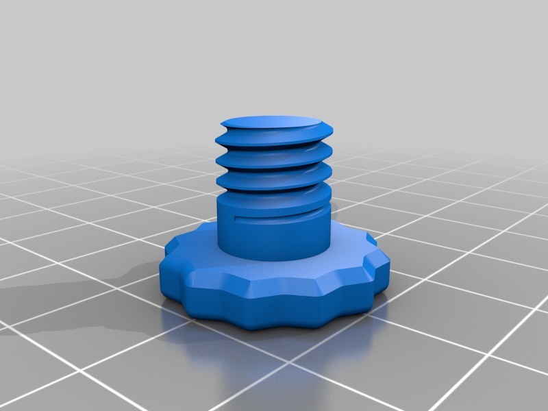 Anycubic Kossel Linear Plus Glass Bed Clamp by PeterH1500 | Download ...