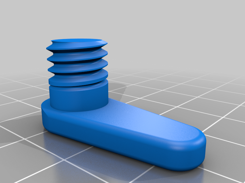 Anycubic Kossel Linear Plus Glass Bed Clamp by PeterH1500 | Download ...