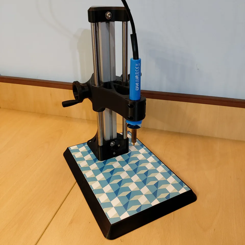 Heat Insert Drill Press by FriedmanWD, Download free STL model