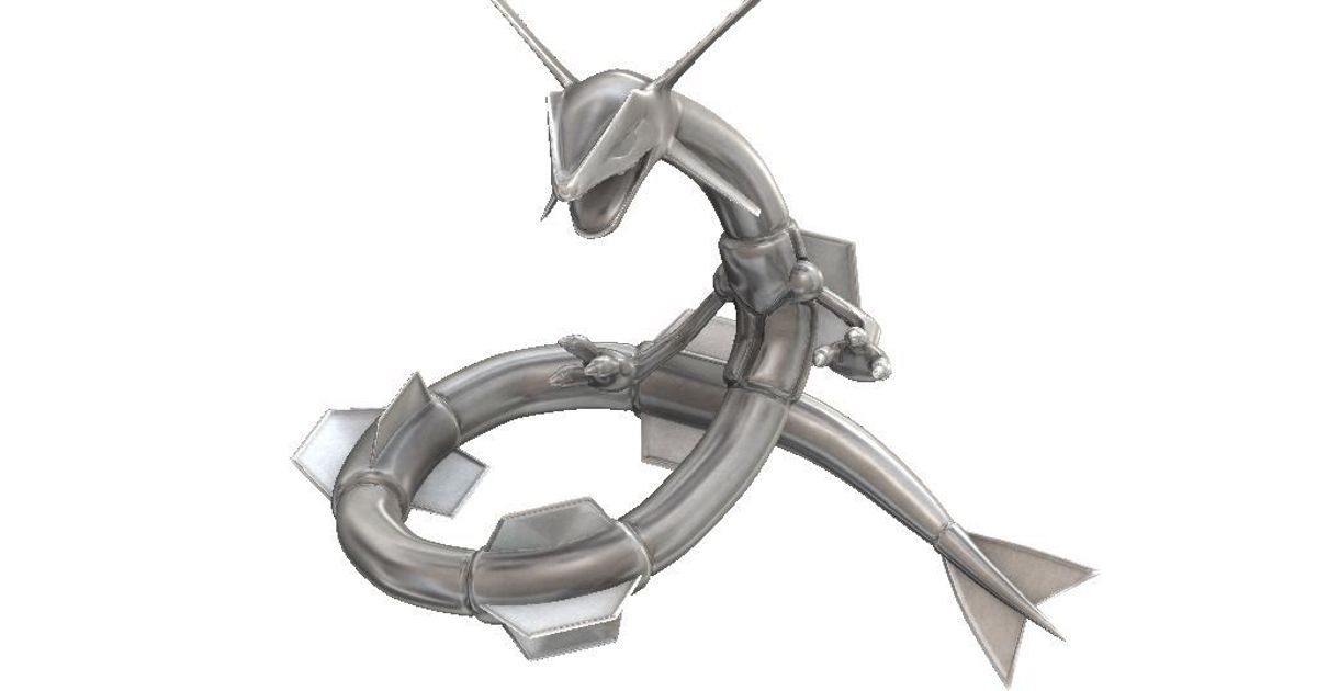 shiny rayquaza 3D Models to Print - yeggi