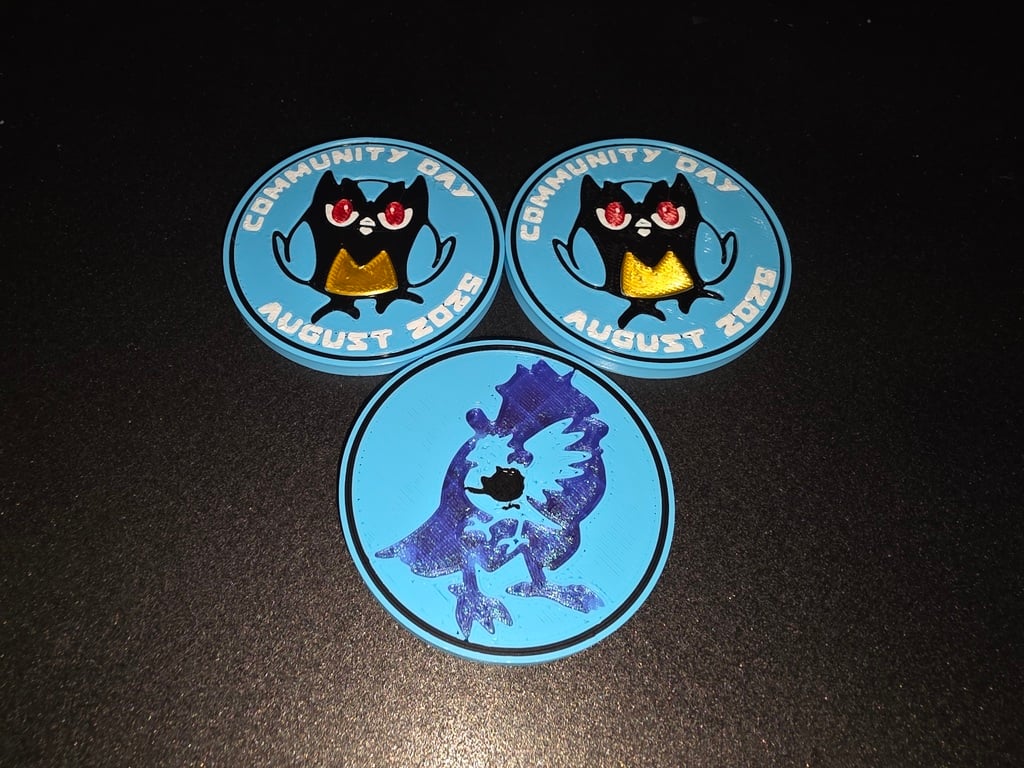 Pokemon Go Community Day #107 coin - Rookidee