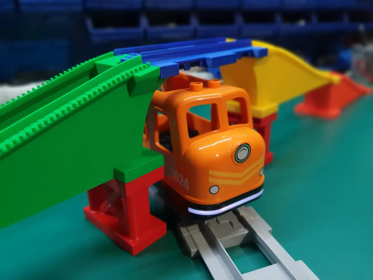 🌉 Set: Lego Duplo Train Bridges (Optimized) By Sh | Download Free Stl  Model | Printables.Com