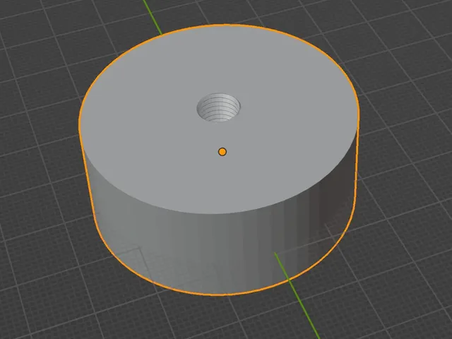 Microphone mount M8 plate